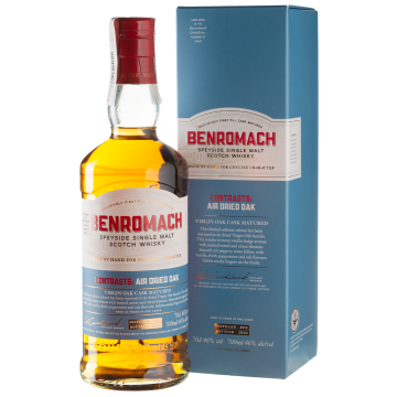 Віскі Benromach Virgin Oak Air Dried, gift box, 0.7 л