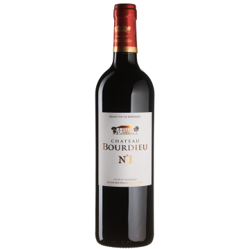 Вино Chateau Bourdieu N°1 / N°1, червоне сухе, 0.75 л