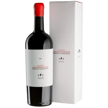 Вино Felline Felline Primitivo Di Manduria DOP Riserva, gift box / Фелліне Прімітіво Ді Мандурія DOP Різерва, подарункова коробка 2010, червоне напівсухе, 0.75 л