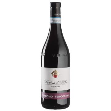 Вино Giacomo Fenocchio Barbera d'Alba Superiore / Барбера д'Альба Суперіоре, червоне сухе, 0.75 л