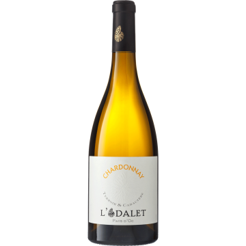 Вино L'Odalet Chardonnay / Шардоне, біле сухе, 0.75 л