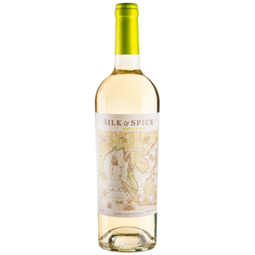 Вино Sogrape Vinhos Silk & Spice White Blend / Сілк & Спайс Вайт Бленд, біле напівсухе, 0.75 л