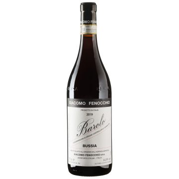Вино Giacomo Fenocchio Barolo Bussia / Бароло Буссіа 2019, червоне сухе, 0.75 л