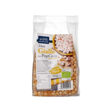 Кукурудза для попкорну жовта органічна 400г, Sottolestelle