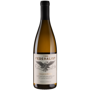 Вино The Federalist Chardonnay / Шардоне, біле сухе, 0.75 л
