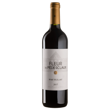 Вино Fleur de Pedesclaux Fleur de Pedesclaux / Фльор де Педескло 2017, червоне сухе, 0.75 л