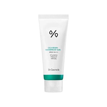 Сонцезахисний крем водостійкий з екстрактом азіатською центели SPF 50 100мл Cica Regen, Dr.Ceuracle