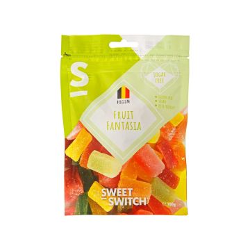 Цукерки желейні зі смаком фруктів з підсолоджувачами 100г, Sweet Switch