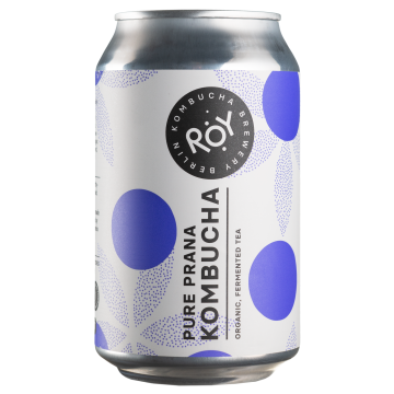 Напій ферментований Комбуча П'юр Прана органічний 330мл, ROY Kombucha