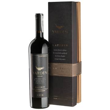 Вино Golan Heights Winery Katzrin Yarden / Катцерін Ярден 2019, червоне сухе, 0.75 л