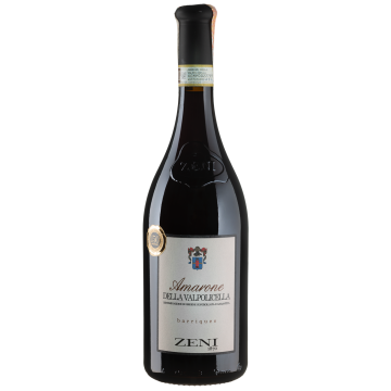 Вино Zeni Amarone della Valpolicella Barriques / Амароне делла Вальполічелла Барік 2017, червоне сухе, 0.75 л
