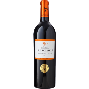 Вино Chateau La Croizille Chateau La Croizille Saint-Emilion Grand Cru Rouge / Шато Ля Круазіль Сент-Емільйон Гран Крю Руж 2015, червоне сухе, 0.75 л