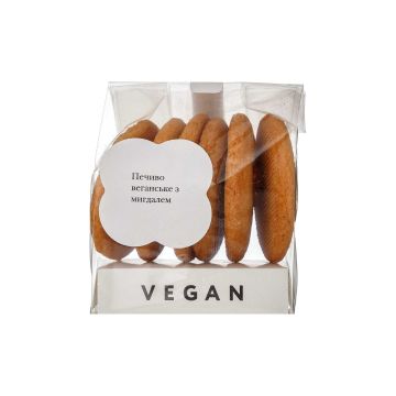 Печиво Веганське з мигдалем 110г, Bakehouse