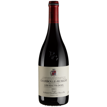 Вино Robert Groffier Pere & Fils Chambolle-Musigny 1er Cru Les Hauts Doix / Шамболе-Мусіньї Прем'єр Крю Ле О Дуа 2021, червоне сухе, 0.75 л