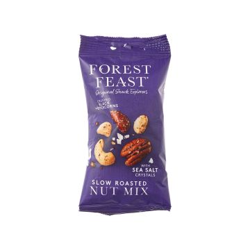 Суміш смажених горіхів з морською сіллю та чорним перцем 40г, Forest Feast