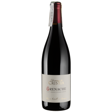 Вино Domaine de Cristia Grenache / Гренаш, червоне сухе, 0.75 л