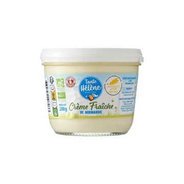 Крем-фреш 38% жиру органічний 200г, Tante Helene