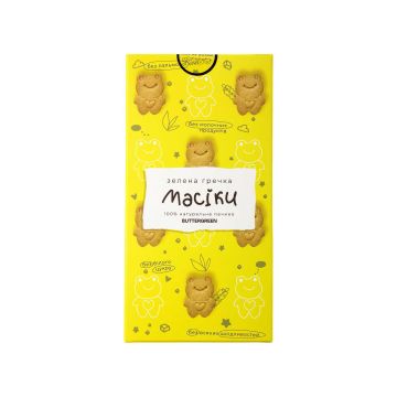 Печиво "Масіки зелена гречка" 120г, Buttergreen