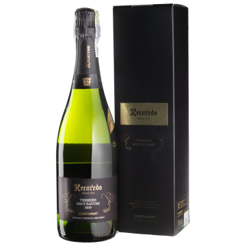 Ігристе Recaredo Terrers Brut Nature, gift box / Террерс Брют Натюр, подарункова коробка 2019, біле, 0.75 л