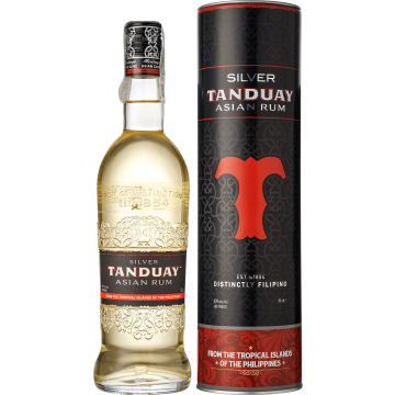 Ром Tanduay Asian Rum Silver, Tube, 0.7 л