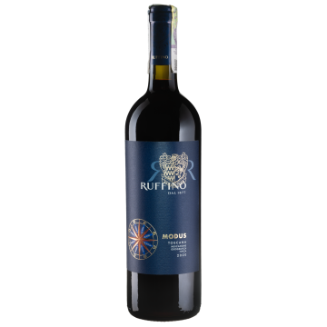 Вино Ruffino Modus / Модус 2020, червоне сухе, 0.75 л