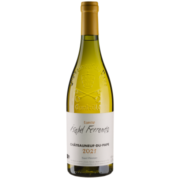 Вино Domaine Saint Prefert Chateauneuf du Pape Famille Isabel Ferrando White / Шатоньоф дю Пап Фаміллє Ізабель Феррандо Вайт 2021, біле сухе, 0.75 л