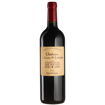 Вино Chateau La Croix Saint Estephe Chateau La Croix Saint Estephe / Шато Ля Круа Сен Естеф 2019, червоне сухе, 0.75 л