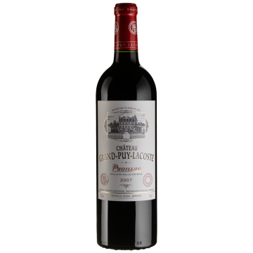 Вино Chateau Grand-Puy-Lacoste Chateau Grand-Puy-Lacoste / Шато Гран-Пуі-Лакост 2007, червоне сухе, 0.75 л