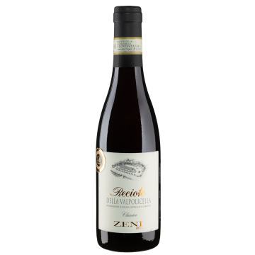 Вино Zeni Recioto della Valpolicella Classico / Речіото делла Вальполічелла Классіко 2022, червоне солодке, 0.375 л