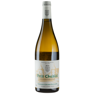 Вино Gerard Duplessis Petit Chablis / Пті Шаблі 2021, біле сухе, 0.75 л