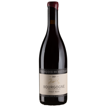 Вино Francois de Nicolay Bourgogne Pinot Noir / Бургунді Піно Нуар 2021, червоне сухе, 0.75 л