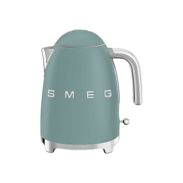 Чайник електричний стиль 50х смарагдово-зелений матовий, SMEG