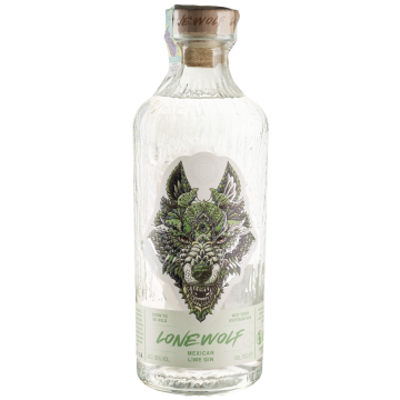 Джин LoneWolf Mexican Lime & Cactus Gin, 0.7 л