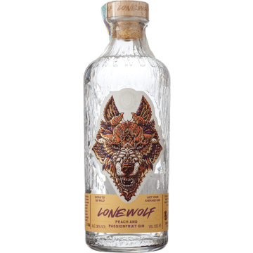 Джин LoneWolf Peach & Passionfruit Gin, 0.7 л