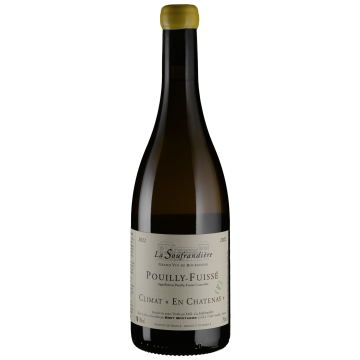 Вино La Soufrandiere Pouilly-Fuisse Climat En Chatenay Cuvee Zen / Пюї-Фюсе Кліма Е Шатено Кюве Зен 2022, біле сухе, 0.75 л
