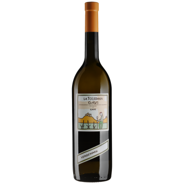 Вино La Toledana Gavi di Gavi LH / Гаві ді Гаві LH, біле сухе, 0.75 л