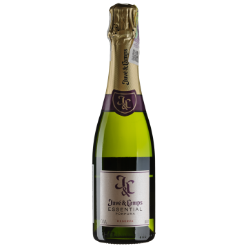 Ігристе Juve y Camps Essential Purpura Reserva Brut / Есенсіаль Пурпура Резерва Брют, біле, 0.375 л