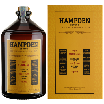 Ром Hampden 5yo Lrok The Younger, 3 л