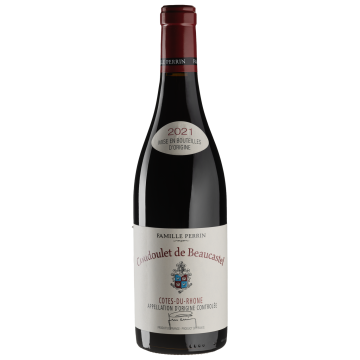 Вино Chateau de Beaucastel Coudoulet de Beaucastel / Кудулє де Бокастель 2021, червоне сухе, 0.75 л