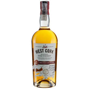 Віскі West Cork Stout Cask, 0.7 л