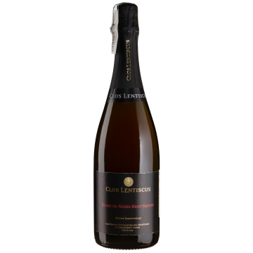 Ігристе Clos Lentiscus Blanc de Noirs Brut Nature / Блан де Нуар Брют Натюр, біле, 0.75 л