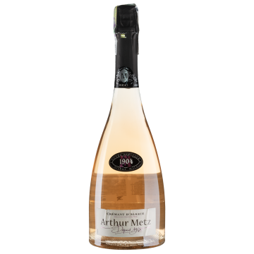 Ігристе Arthur Metz Cremant D'Alsace A.Metz 1904 Rose / Креман Д'Ельзас А.Мец 1904 Розе, рожеве, 0.75 л