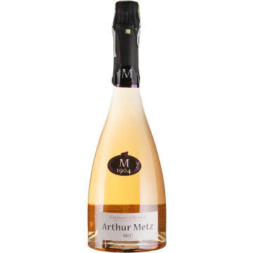 Ігристе Arthur Metz Cremant D'Alsace A.Metz 1904 Rose / Креман Д'Ельзас А.Мец 1904 Розе, рожеве, 0.75 л