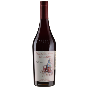 Вино Buronfosse Pinot / Піно 2022, червоне сухе, 0.75 л
