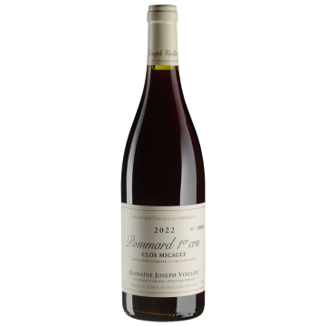 Вино Joseph Voillot Pommard 1er Cru Le Clos Micault / Поммар Прем'єр Крю Ле Кло Місо 2022, червоне сухе, 0.75 л