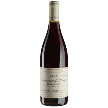 Вино Joseph Voillot Pommard 1er Cru Les Rugiens / Поммар Прем'єр Крю Ле Ружіє 2022, червоне сухе, 0.75 л
