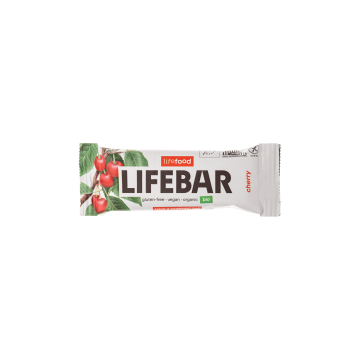 Батончик енергетичний з вишнею органічний 40г Lifebar, Lifefood