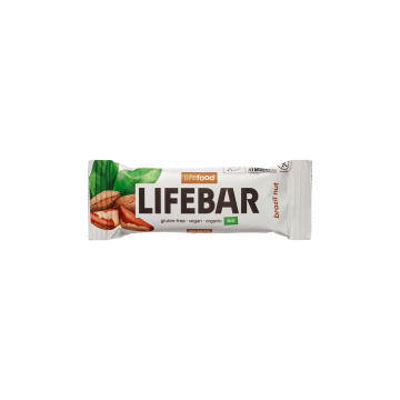 Батончик енергетичний з бразильським горіхом органічний 40г Lifebar, Lifefood