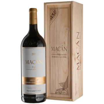 Вино Bodegas Benjamin de Rothschild & Vega Sicilia, S.A. Macan / Макан 2019, червоне сухе, 1.5 л