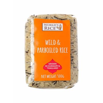 Рис Дикий і Парбоілд 500г, World's Rice